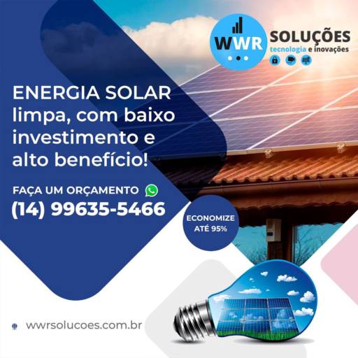 Energia solar fotovoltaica por WWR Solar