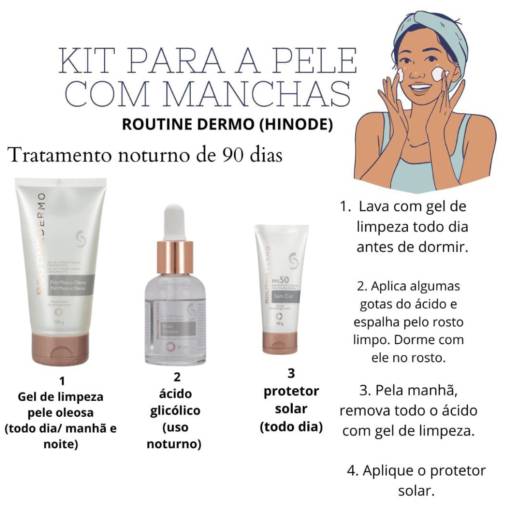 Kit para pele com manchas por Cosméticos e perfumaria Daniela Alves Consultora. Kit para pele com manchas por Cosméticos e perfumaria Daniela Alves Consultora.