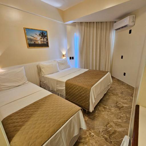 Comprar o produto de Apartamento Duplo Standart em Quartos de hotéis pela empresa Jatobá Praia Hotel em Aracaju, SE por Solutudo