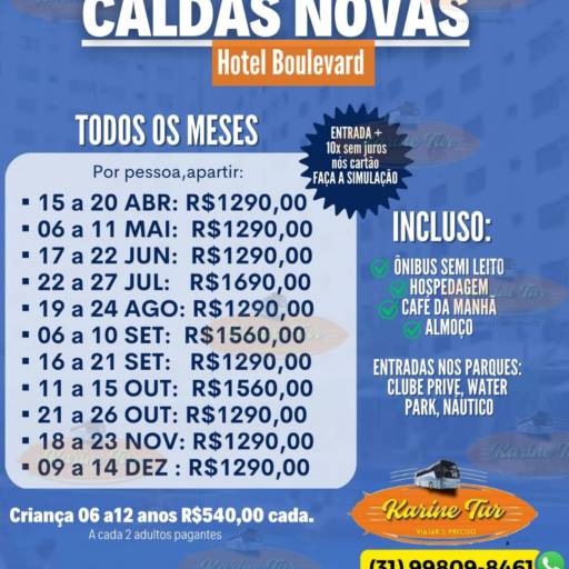 Agência de turismo por Karine tur