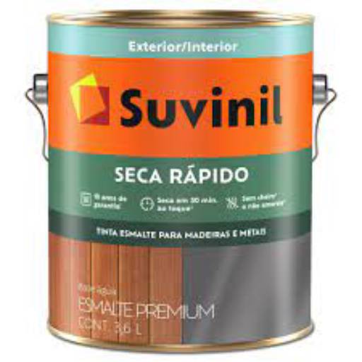 Comprar o produto de Tinta esmalte para madeiras e metais seca rápido Suvinil  em Tintas e Impermeabilizantes pela empresa Pinte Bem Tintas e Revestimentos em Foz do Iguaçu, PR por Solutudo