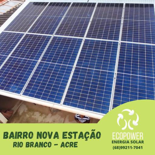 Empresa de Energia Solar por Ecopower  Energia Solar - Rio Branco
