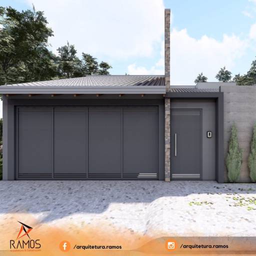 Comprar o produto de Projeto para Fachada em Arquitetura pela empresa Ramos - Arquitetura & Construções em Botucatu, SP por Solutudo