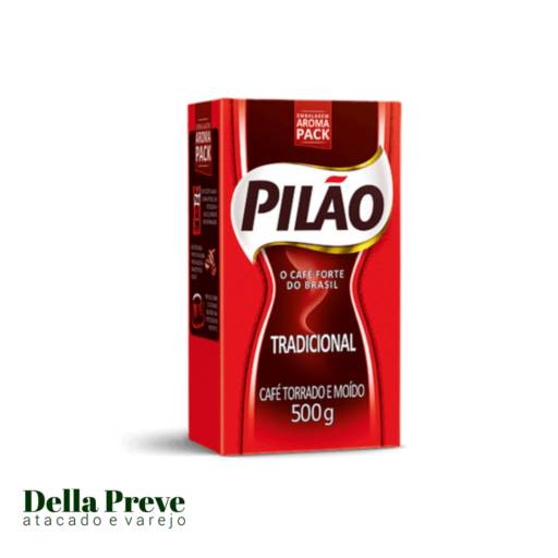 Comprar o produto de Café Pilão 500g em Cafés pela empresa Comercial Della Preve em Foz do Iguaçu, PR por Solutudo