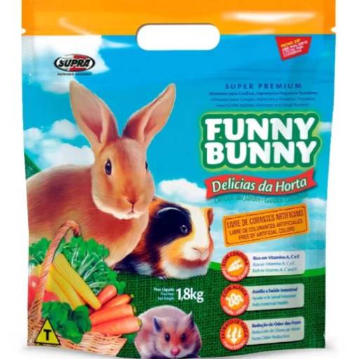 Alimento para Coelhos - Nutrição e Bem-Estar - Magalhães Bastos