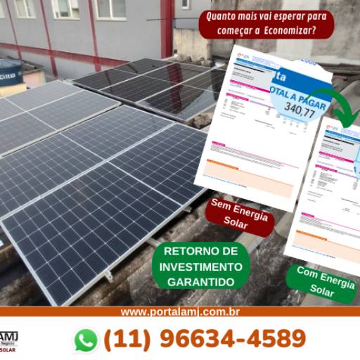 Comprar a oferta de Empresa Especializada em Energia Solar em Energia Solar pela empresa Portal AMJ Solar em São Paulo, SP por Solutudo