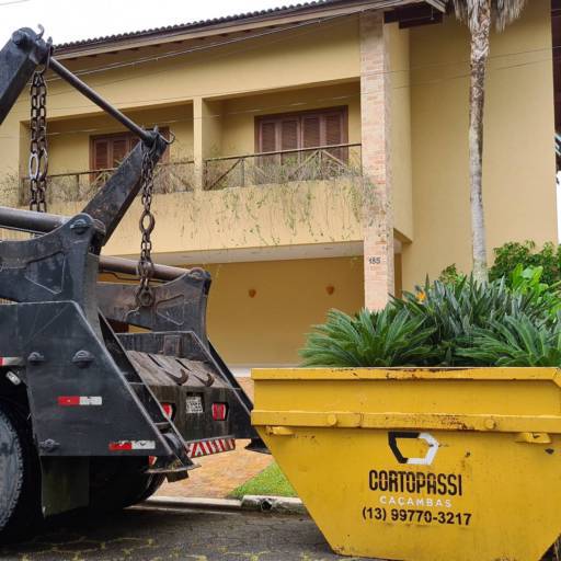 Caçamba para entulho