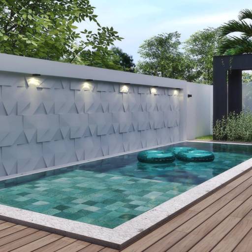 Projeto para Área de Lazer por Nicole Zonta Arquitetura