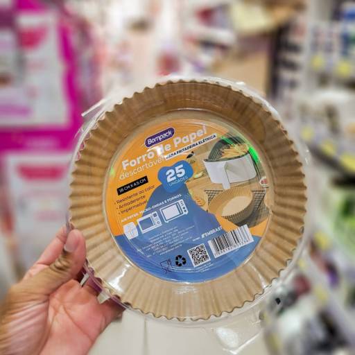 Forro de papel descartável para fritadeira elétrica por EmbalaFoz Tudo em Embalagens