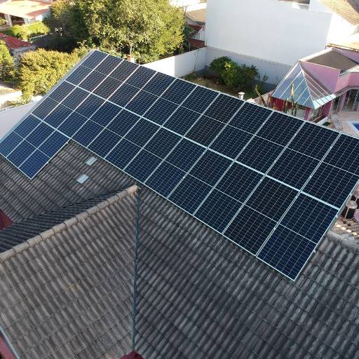 Instalação de carport solar