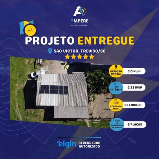 Especialista em Energia Solar por Ampere Energias Renováveis