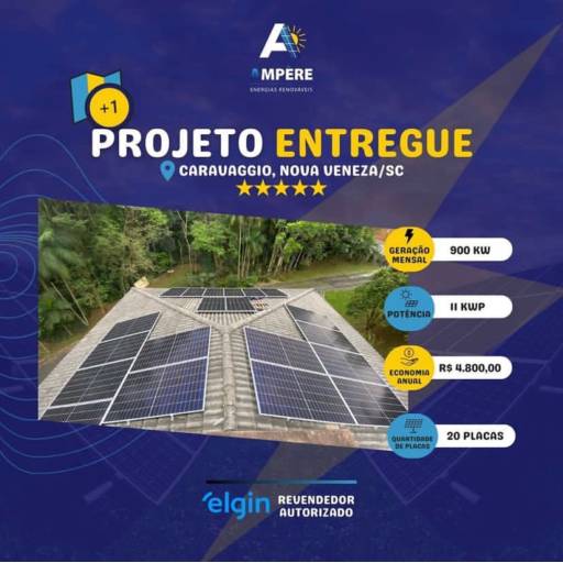 Limpeza de Placa Solar por Ampere Energias Renováveis