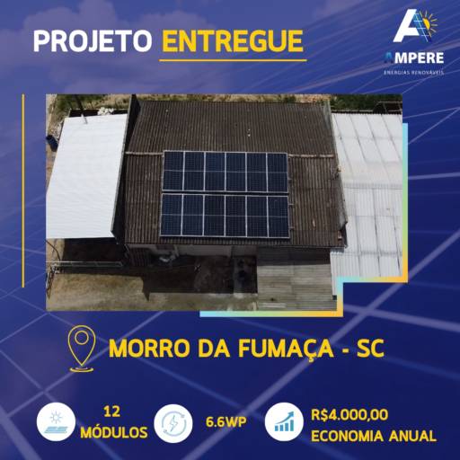 Orçamento energia solar para condomínio por Ampere Energias Renováveis