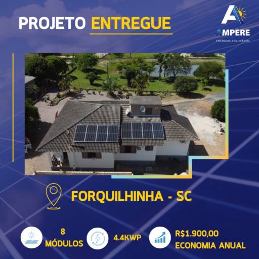 Empresa Especializada em Energia Solar por Ampere Energias Renováveis
