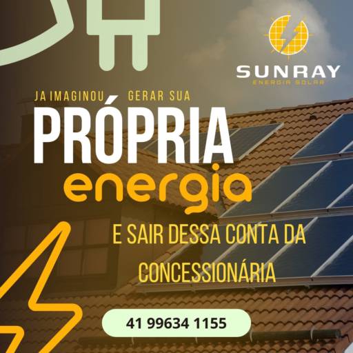 Energia Solar Off Grid por Sunray Energia Solar