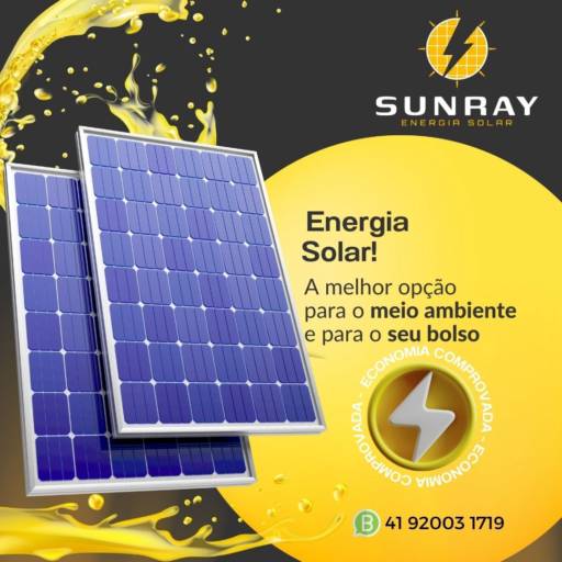 Limpeza de Placa Solar por Sunray Energia Solar