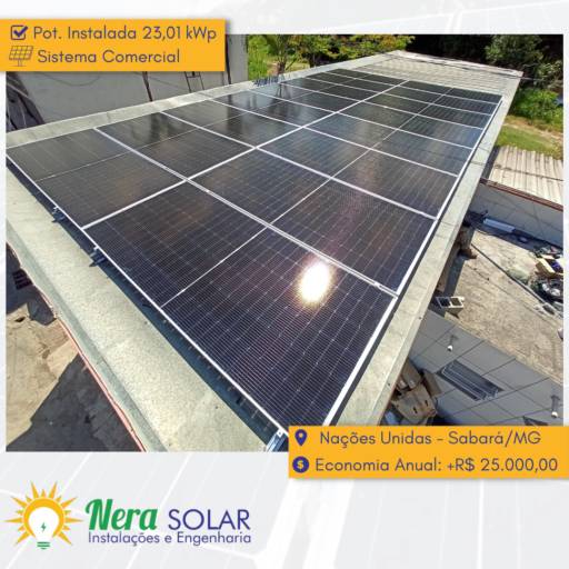 Energia Solar​ em Sabará, MG