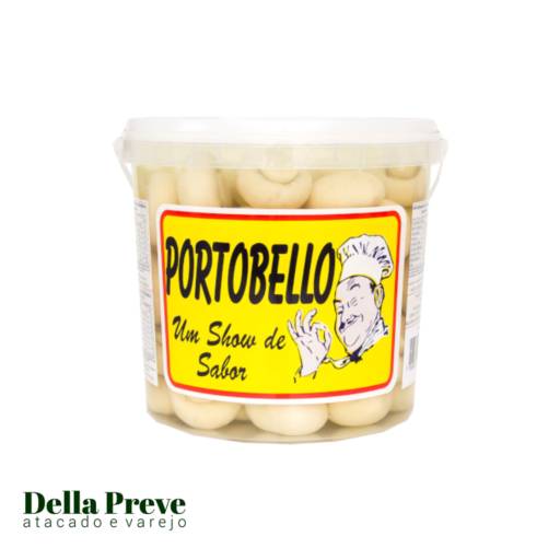 Cogumelo Champignon Inteiro 2kg - Porto Bello por Comercial Della Preve