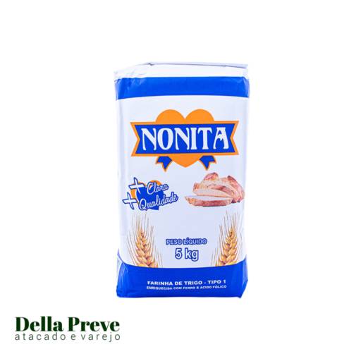 Comprar o produto de Farinha de trigo Nonita 2kg em Farinha pela empresa Comercial Della Preve em Foz do Iguaçu, PR por Solutudo