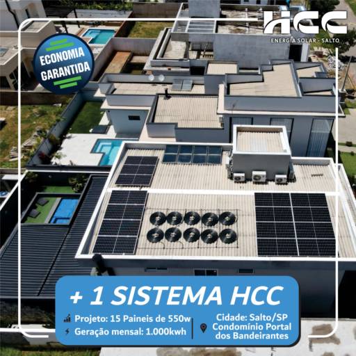 Comprar o produto de Limpeza de Placa Solar em Energia Solar pela empresa HCC Energia Solar em Ninho Verde II Eco Residence, SP por Solutudo