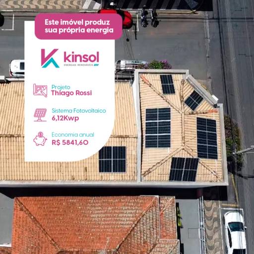 Comprar o produto de Energia Solar Residencial em Energia Solar pela empresa Kinsol A & R Rocha - Fortaleza em Fortaleza, CE por Solutudo