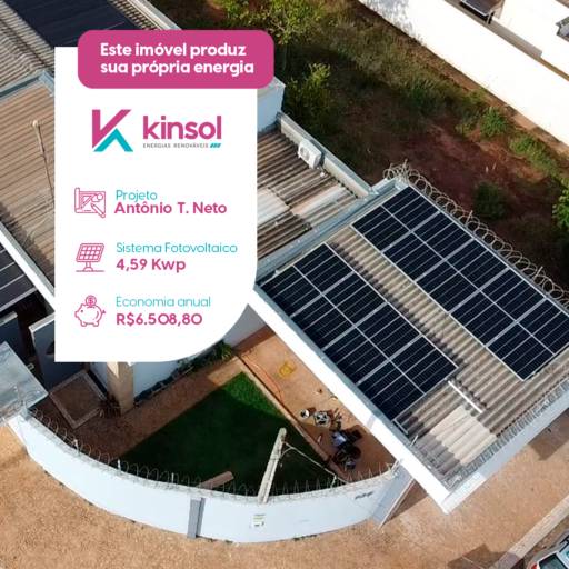 Comprar o produto de Usina Solar​​ em Energia Solar pela empresa Kinsol A & R Rocha - Fortaleza em Fortaleza, CE por Solutudo