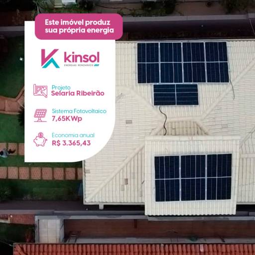 Comprar o produto de Empresa de Instalação de Energia Solar em Energia Solar pela empresa Kinsol A & R Rocha - Fortaleza em Fortaleza, CE por Solutudo