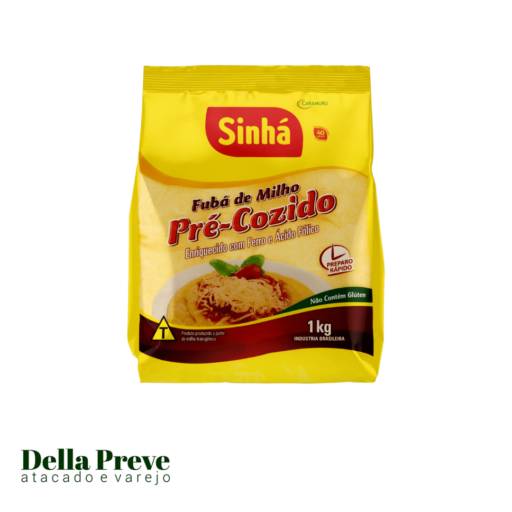 Comprar o produto de Fubá Pré cozido zinha em Alimentos à Base de Milho pela empresa Comercial Della Preve em Foz do Iguaçu, PR por Solutudo
