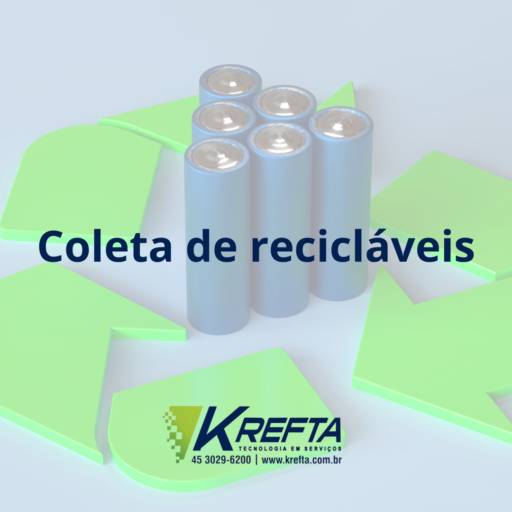 Comprar o produto de Coleta de Recicláveis em Coleta de Resíduos pela empresa Krefta Tecnologia em Serviço em Foz do Iguaçu, PR por Solutudo