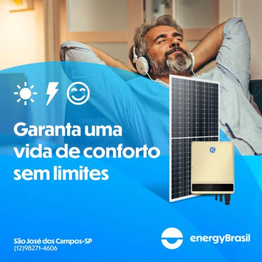 Energia Solar Off Grid por Energy Brasil SJC 