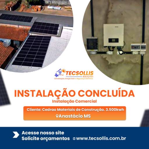 Financiamento Solar por TECSOLLIS SOLUÇÕES