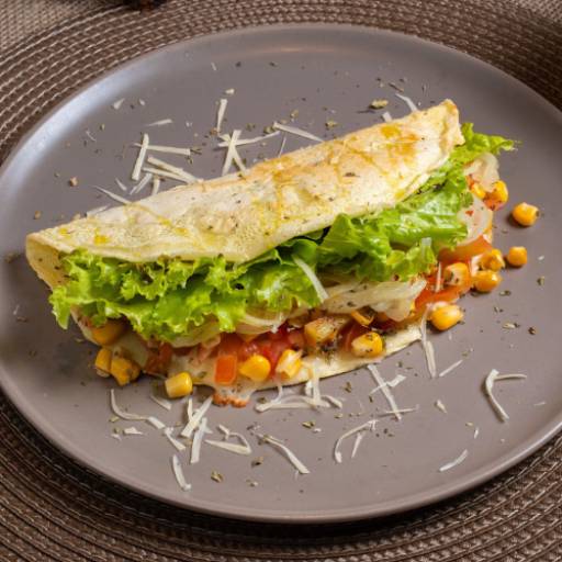 Crepioca vegetariana por Titão | Burger Artesanal + Culinária Nordestina