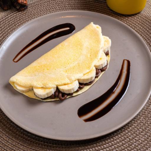 Crepioca de Banana com Nutella por Titão | Burger Artesanal + Culinária Nordestina