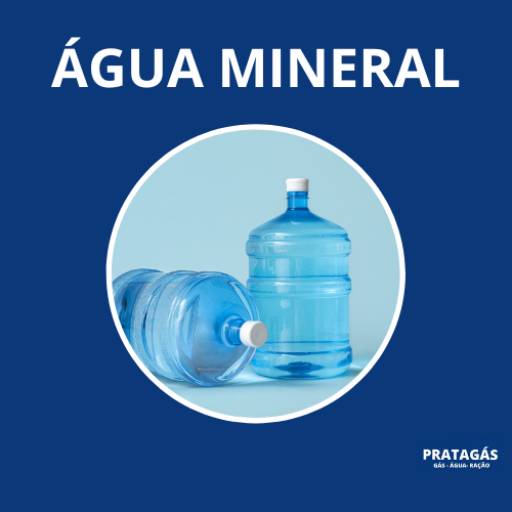 Água Mineral por Prata Gás e Àgua Mineral
