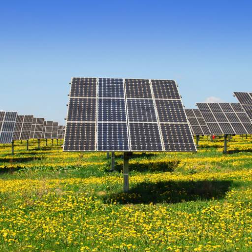 Suporte para placa fotovoltaica para usina solar