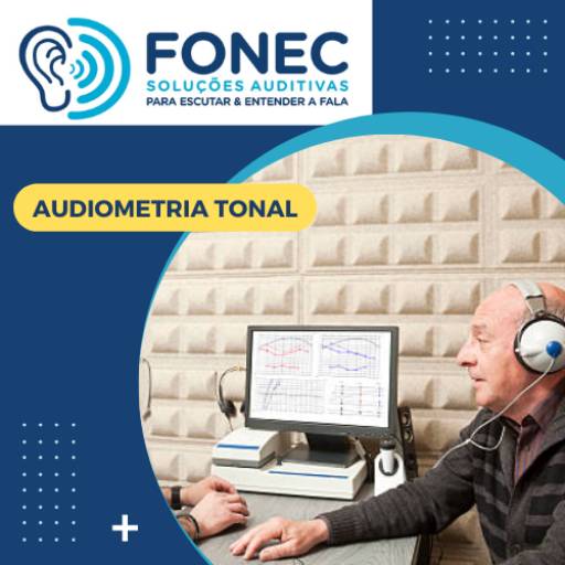 Comprar o produto de Audiometria Tonal em Exames pela empresa FONEC Soluções Auditivas em Itapetininga, SP por Solutudo
