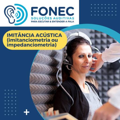 Comprar o produto de Imitância Acústica em Exames pela empresa FONEC Soluções Auditivas em Itapetininga, SP por Solutudo