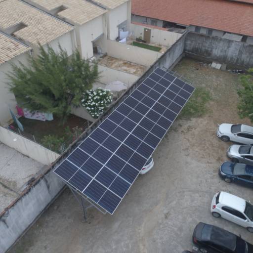 Instalação de carport solar por Dom Energy