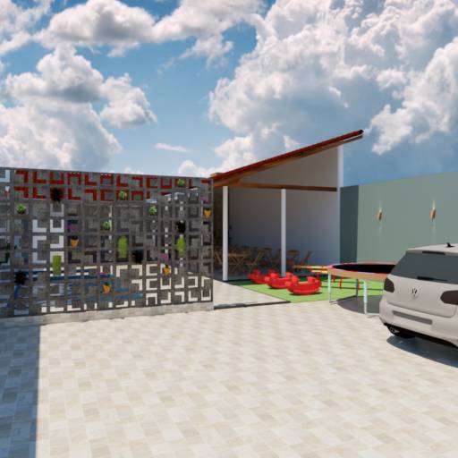 Projeto arquitetônico e de interiores (área de lazer) em Bauru por Bianca Oliveira - Arquiteta em Bauru