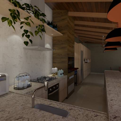 Projeto de reforma – residencial (área de lazer) em Bauru por Bianca Oliveira - Arquiteta em Bauru