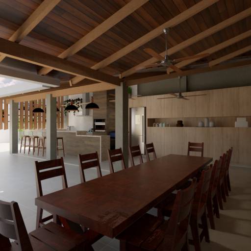 Projeto de reforma – residencial (área de lazer) em Bauru por Bianca Oliveira - Arquiteta em Bauru