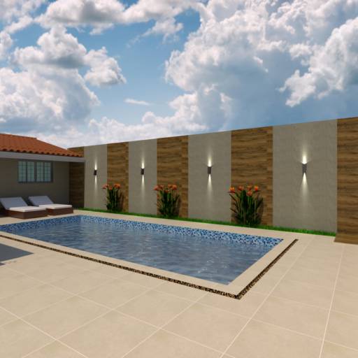 Projeto de reforma – residencial (área de lazer) em Bauru por Bianca Oliveira - Arquiteta em Bauru