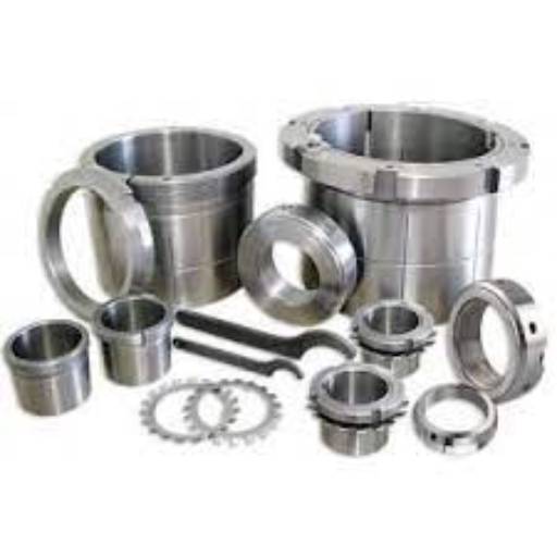 Bucha, arruelas, anel de trava , chave gancho