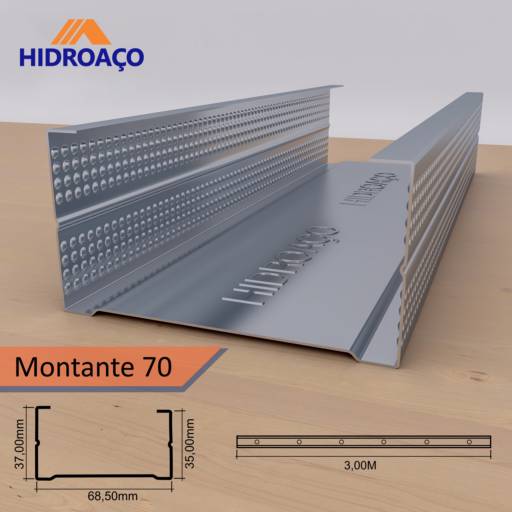 Perfil de Drywall  em Ninho Verde II Eco Residence, SP por Hidroaço