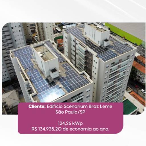 Comprar a oferta de Energia solar para condomínio em Energia Solar pela empresa Kinsol Energias Renováveis em São Paulo, SP por Solutudo