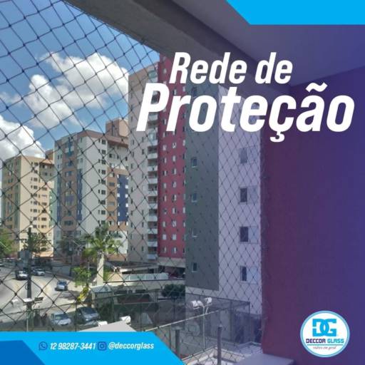 Comprar o produto de Rede de Proteção em Redes de Proteção e Contra Mosquitos pela empresa Deccor Glass Envidraçamento de sacadas em São José dos Campos, SP por Solutudo