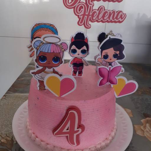 Bolo para aniversário de criança por Dona Jujuba Doces e Salgados