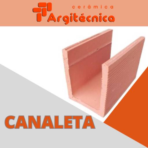 Comprar o produto de Caneleta em Cerâmica pela empresa Cerâmica Argitécnica em Itapetininga, SP por Solutudo