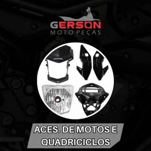 Comprar o produto de Acessórios Para Motos e Quadriciclos em Acessórios de Motos pela empresa Gerson Moto Peças em Itapetininga, SP por Solutudo