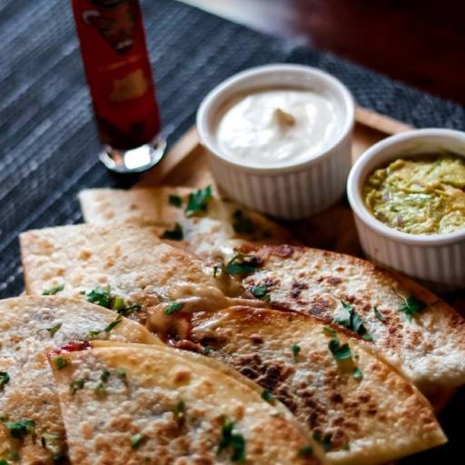 Quesadilla vegetariana por Bel Viale Restaurante e Pizzaria